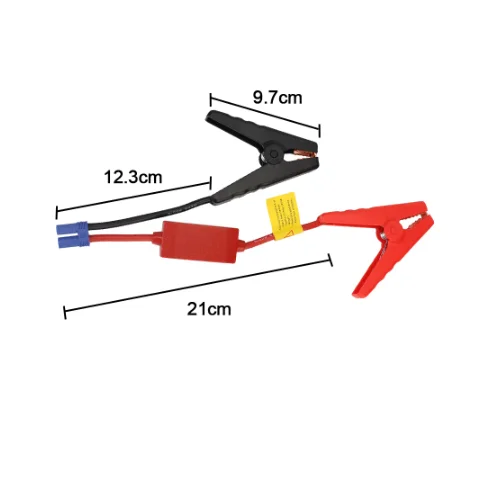 Conector de encendido de batería de emergencia EC5 Newman, 12V, 24V, para coche, camión, puente, arranque, Clip de cocodrilo