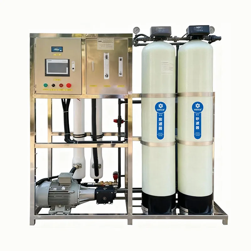Marine seawater desalination plant, small and medium-sized industrial water supply system, compact reverse osmosis seawater desa