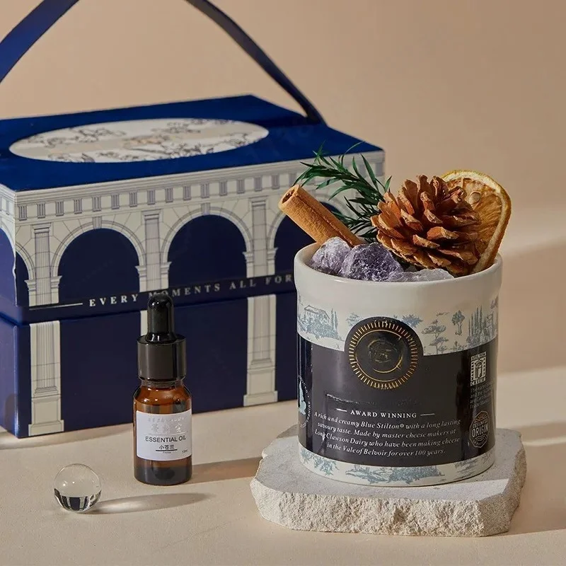 Fireless aromatherapy gift box, boys' birthday gift, girlfriends 520 Valentine's Day, company employee souvenir, graduation