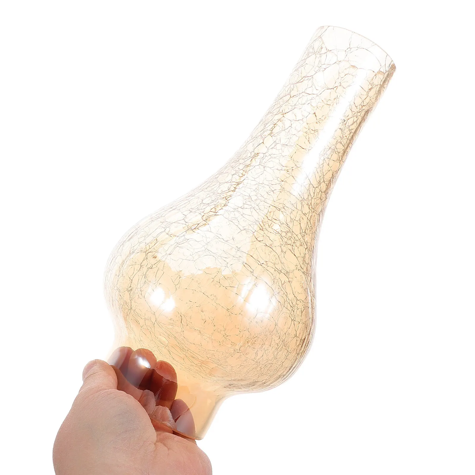 Retro Pastoral Glass Lampshade Vintage Style Home Living Room Bedroom Dining Decorative Lamp Cover Replacement