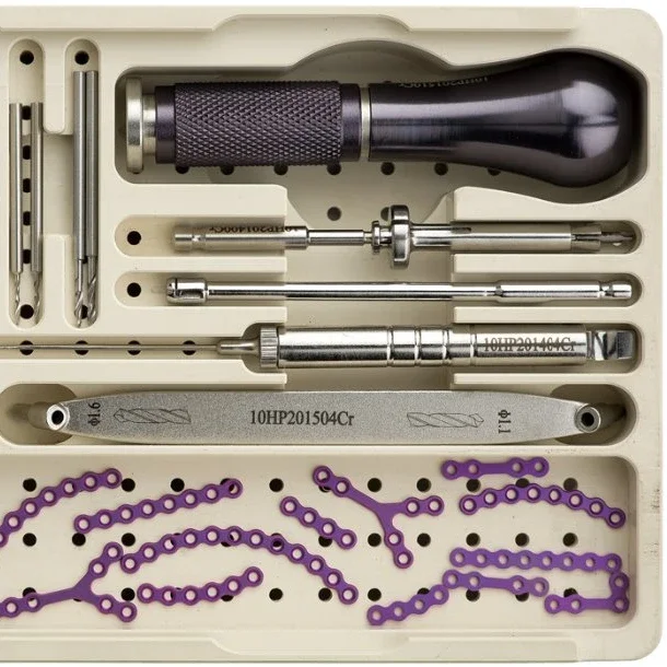 Full Size Different Shape  Arched Plate Maxillofacial Plates, Maxillo Facial Mini Plates Titanium Plate