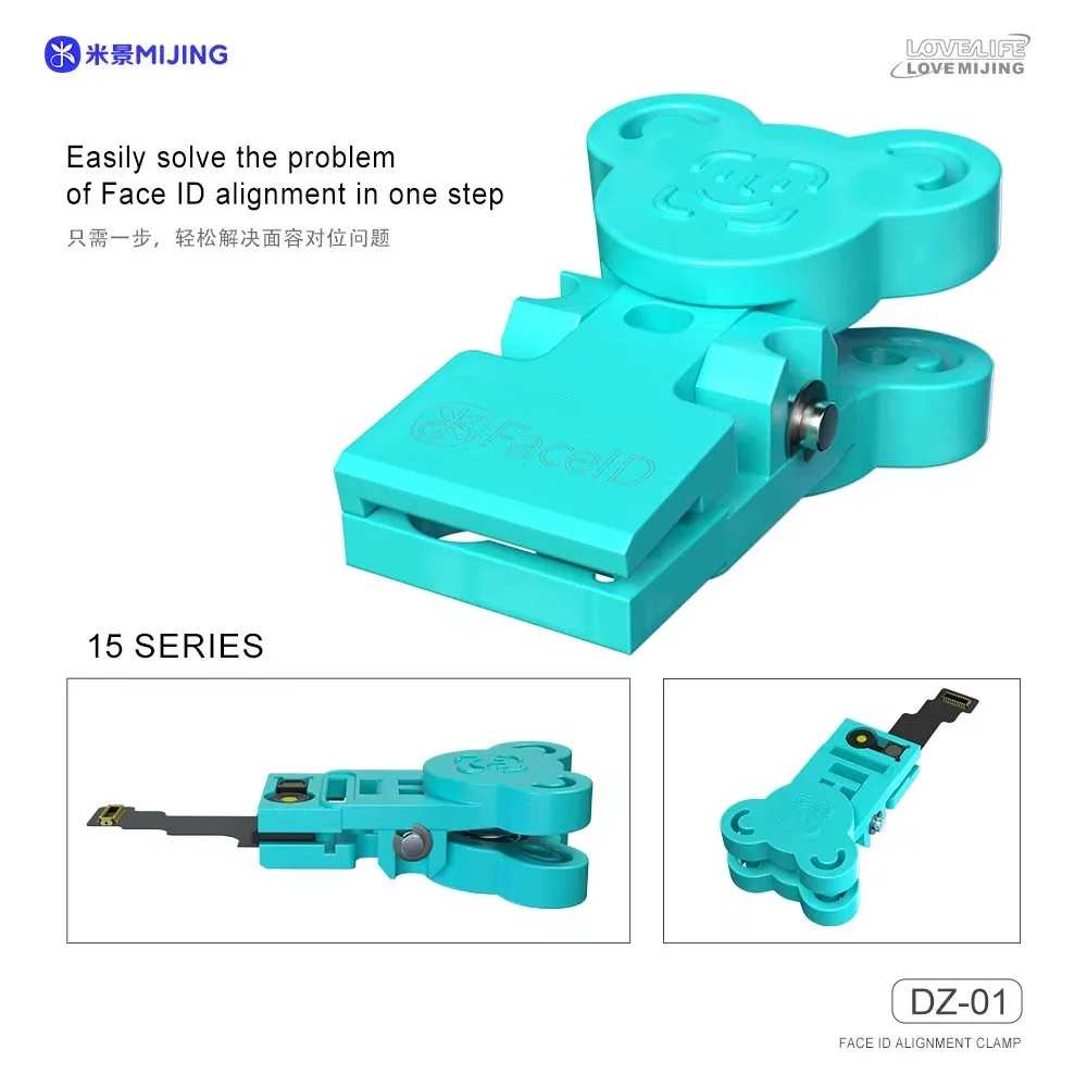 MIJING Face ID Alignment Clamp/Support iP13/14/15 Series/Face Matrix/Face ID NON-locked Successsfully /Face ID reader