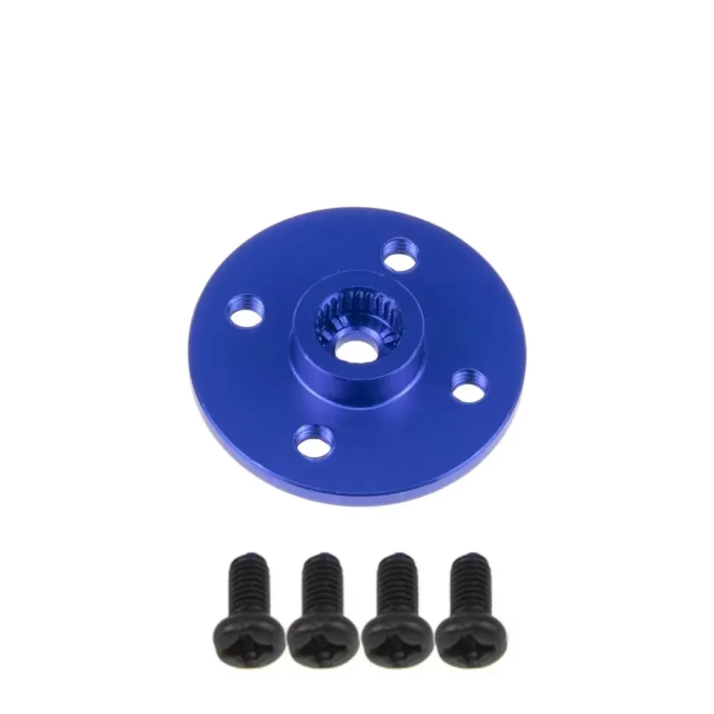 2pcs Alloy 25T Servo Arms Horn Teeth Metal Round Disc Type for RC Robot Car Airplane Hop-up Parts