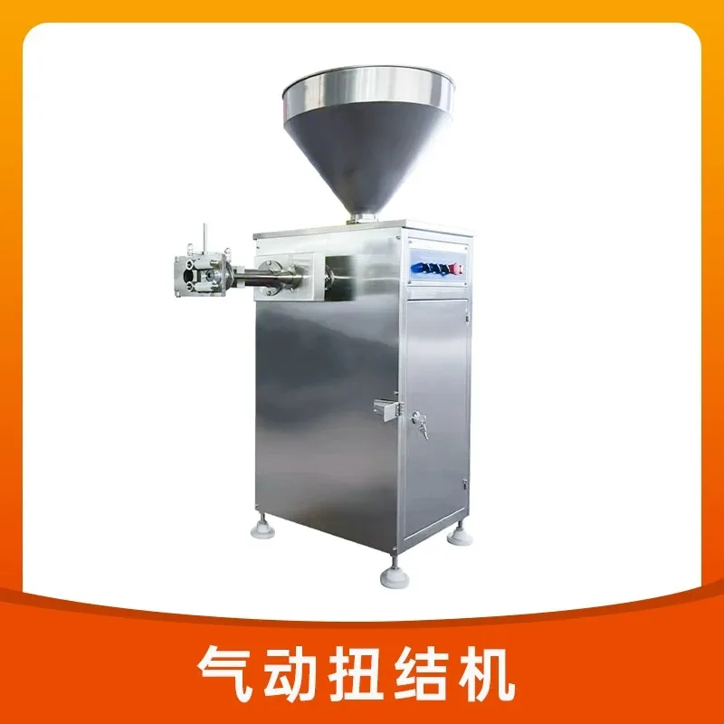 Pneumatic Sausage Filler Automatic Commercial Meat Sausage Stuffer Filling Machine Salami Sausage Ham Make Machine With Twister