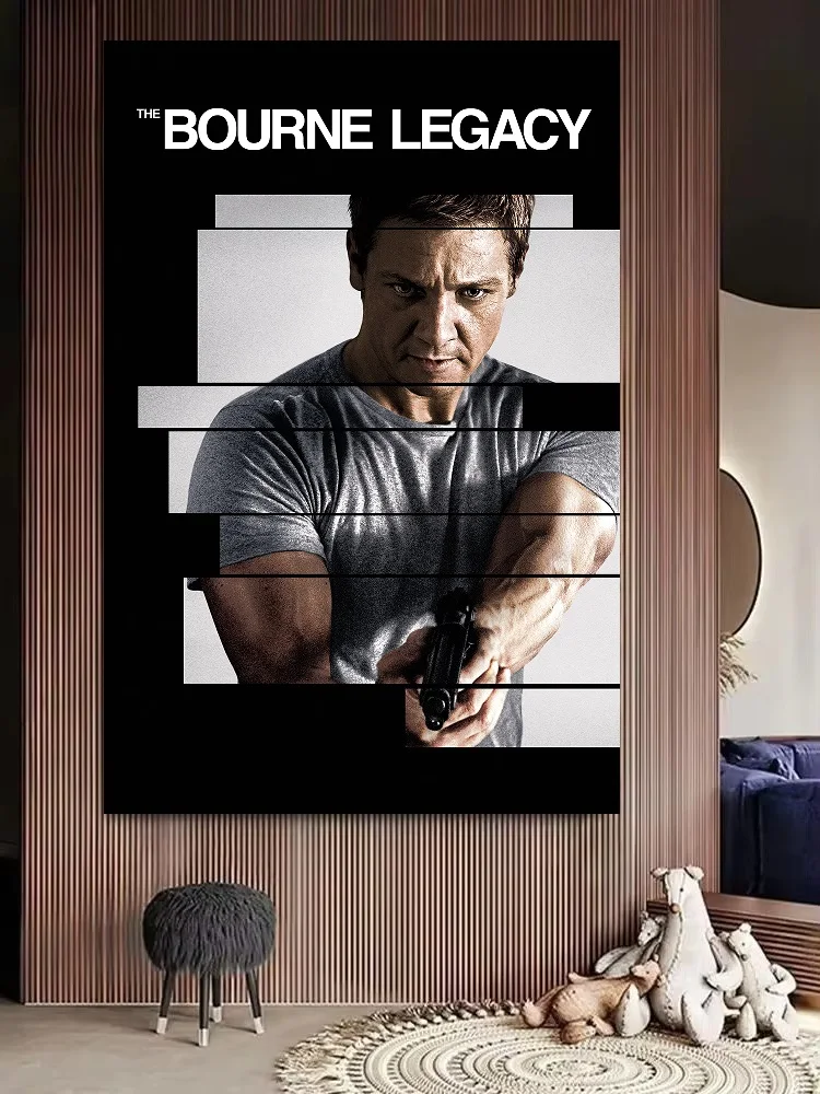 Bourne Legacy Movie, Print Art Canvas Poster, For Living Room Decor Home Wall Picture