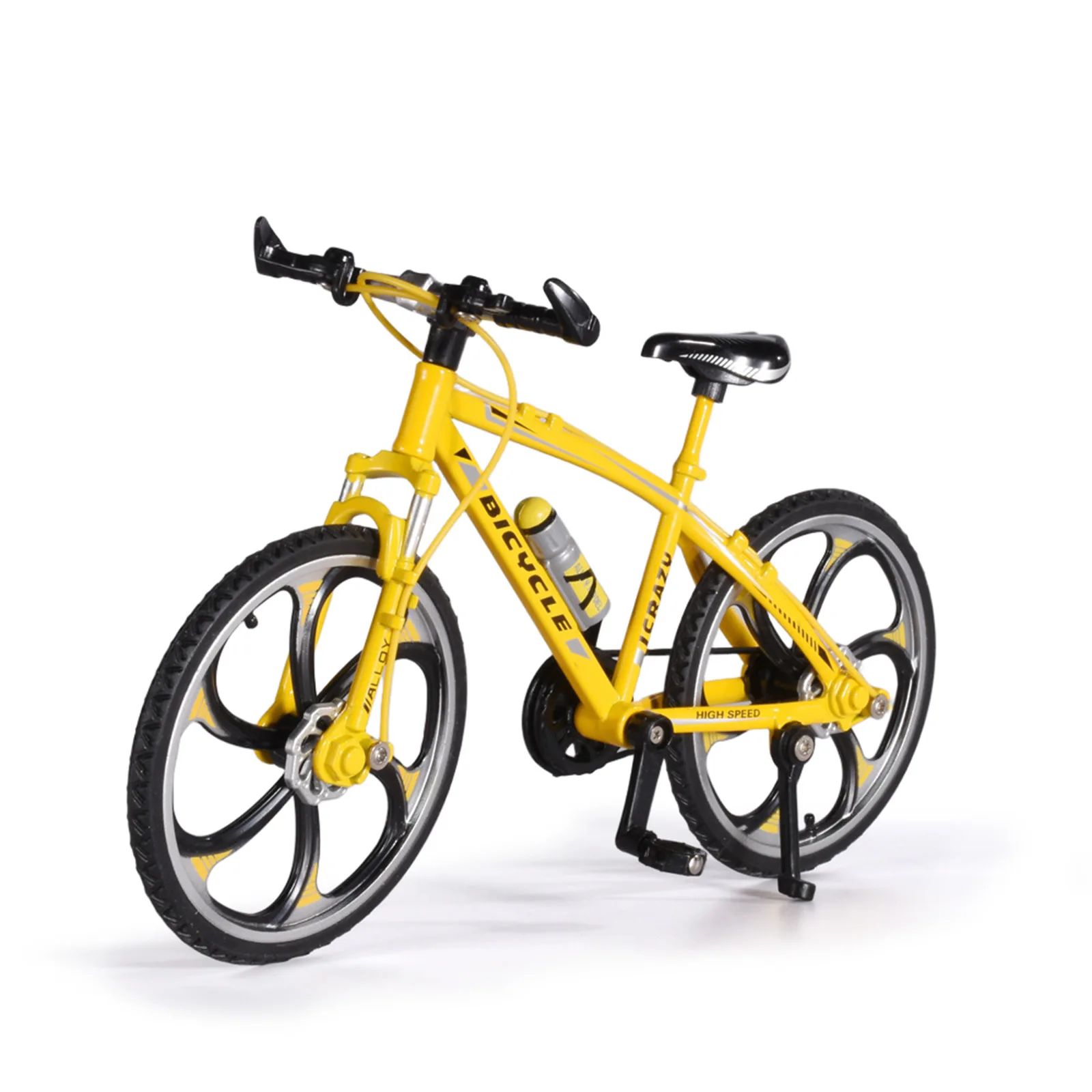 1:10 mini liga de bicicleta diecast modelo dedo montanha em miniatura metal bicicleta corrida brinquedo simulação coleção brinquedos para meninos