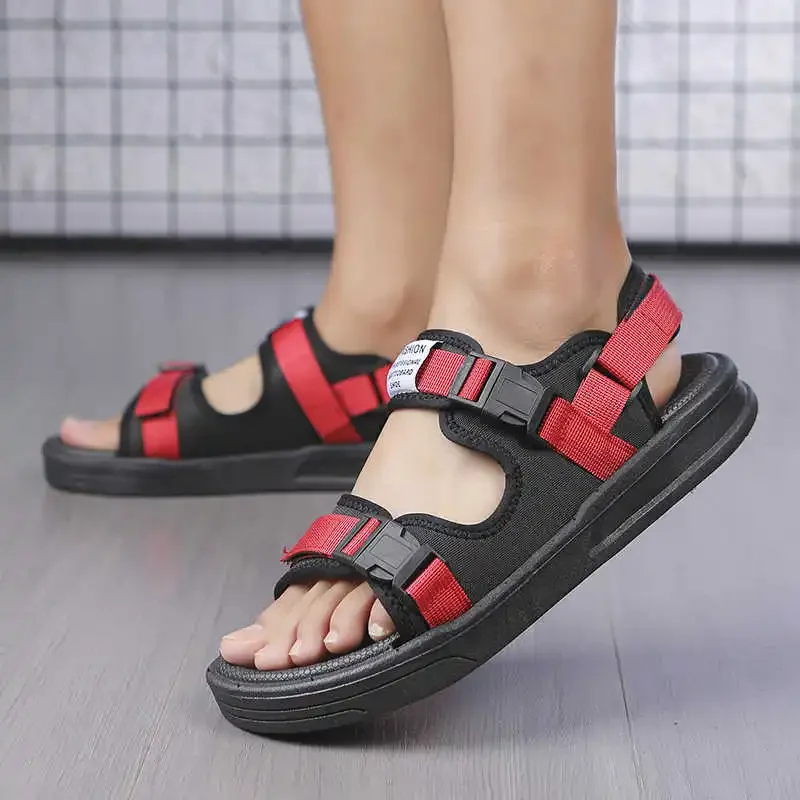 

Autumn With Strap Men's Sandal Shoes Slippers Be At Home Man Gym Sneakers Sports Maker Trnis Newest Shoose Trainners