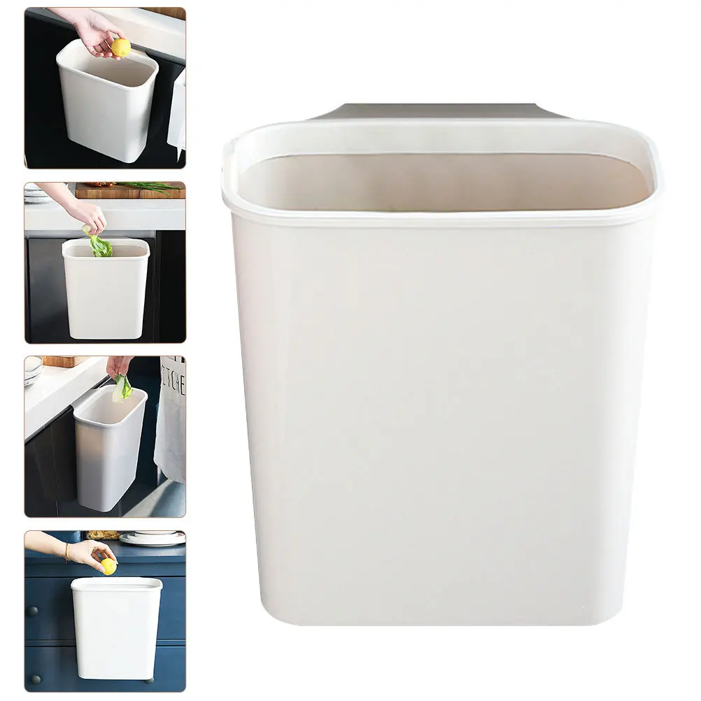 

Hanging Trash For Kitchen Bathroom Bedroom Simple Style Garbage Bucket Waste Paper Bin Style Garbage Bucket Trash