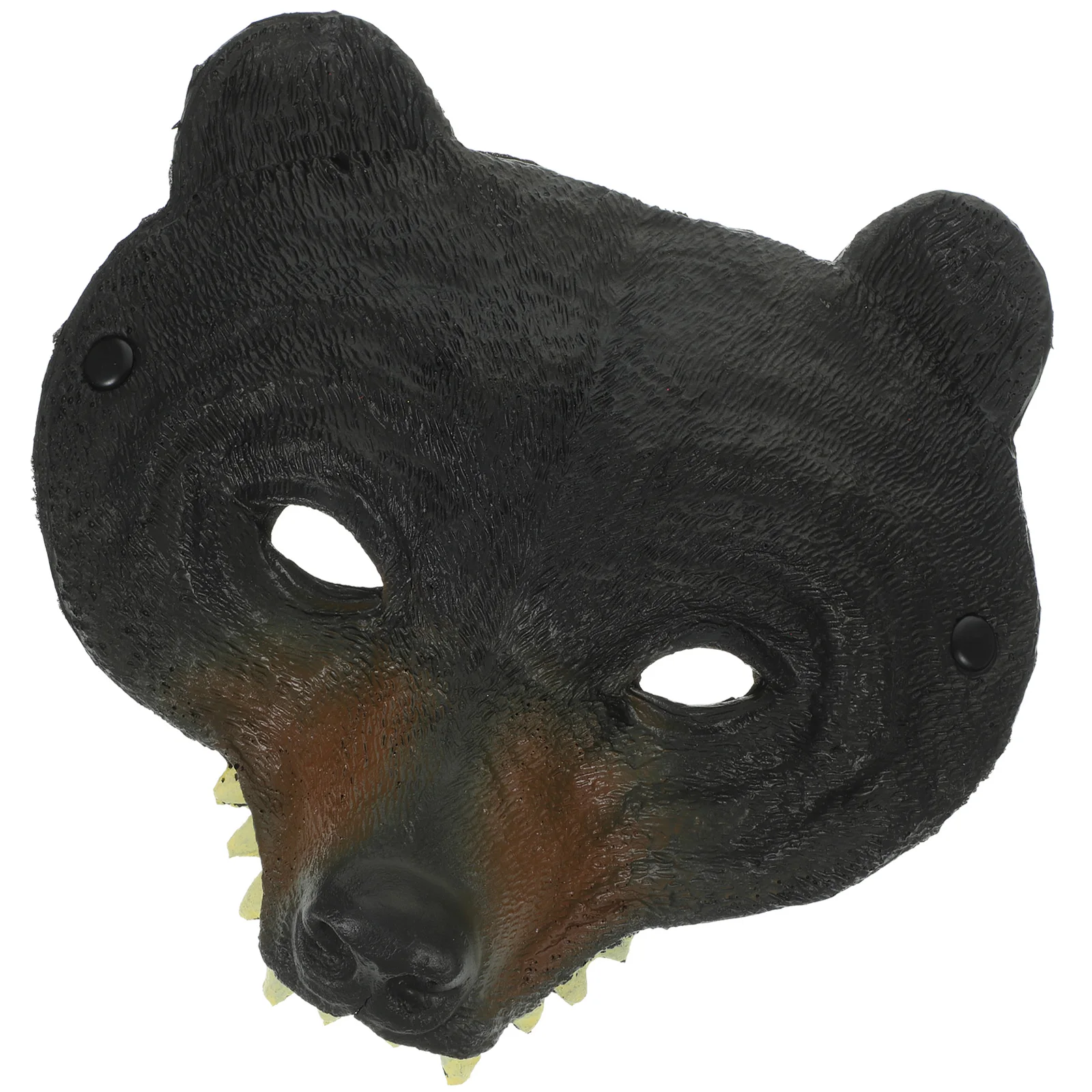 

Black Bear Mask Carnival Masks for Adults Animal Face Half Halloween Masquerade Decorations