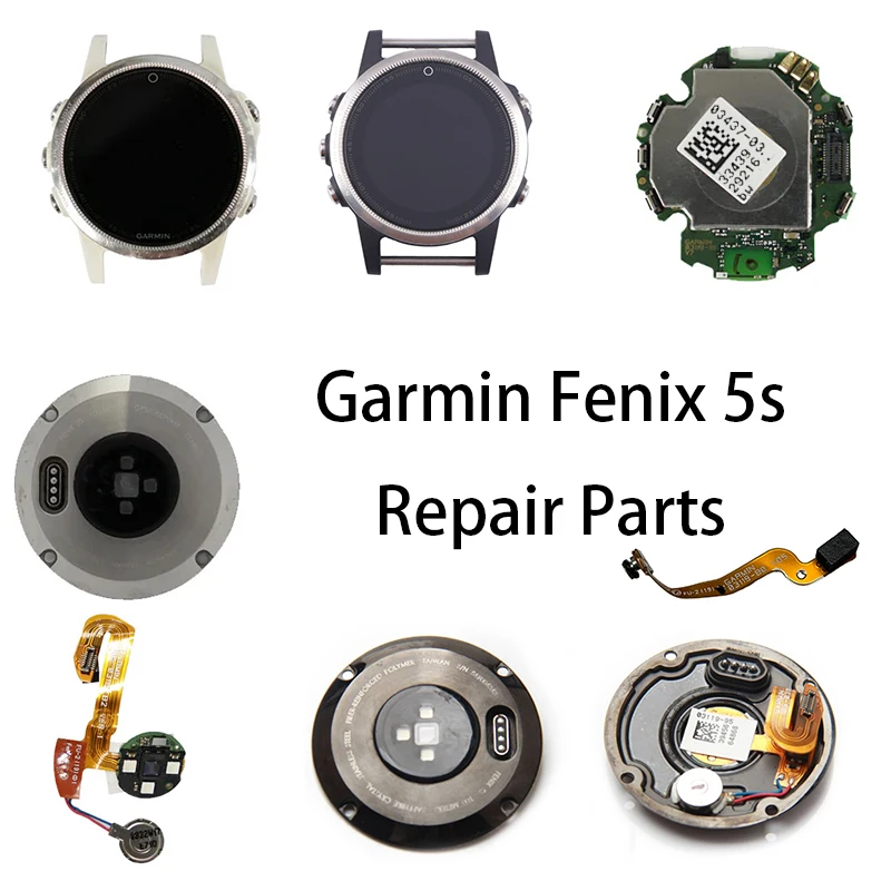 Garmin Fenix 5S Smartwatch Repair Screen Housing Board Parts