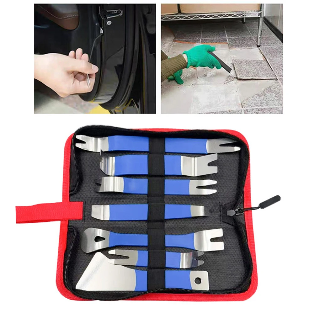 

Interior Audio Modification Tools Car Decoration Removal Kit with 7 Practical Trimming Tools for Easy Panel Replacement