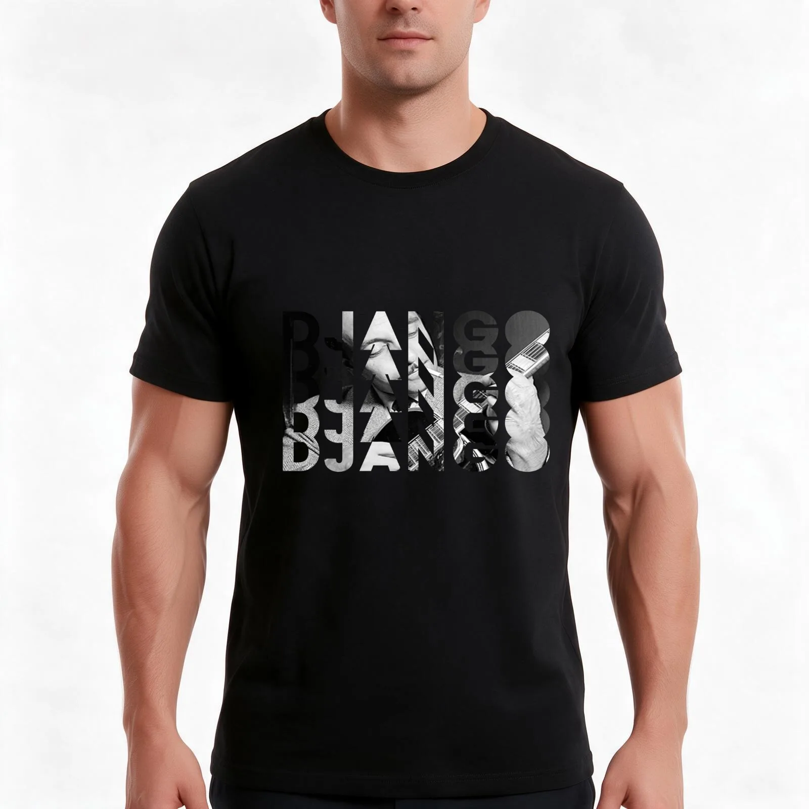 Django T-Shirt Summer Casual Cotton Tee Oversized Streetwear Tops Vintage Graphic Print Loose Fit Short Sleeve 100% Cotton