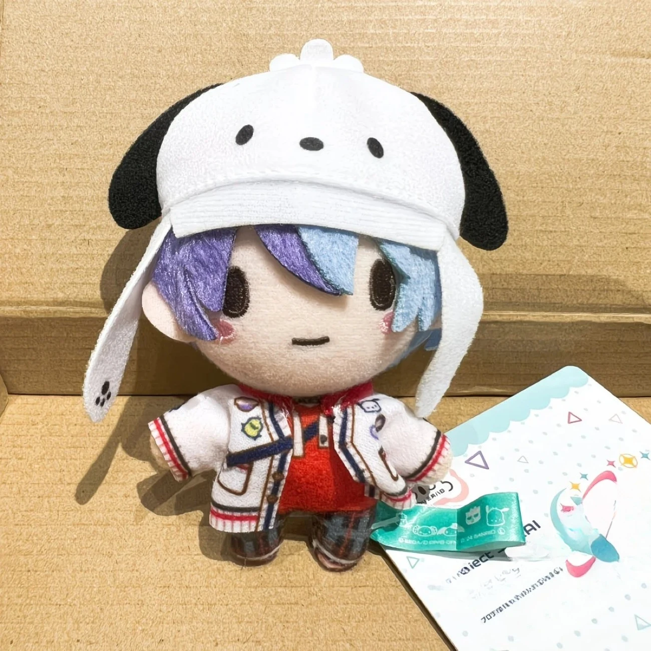 

New Anime PJSK World Plan Surrounding Goddesses: Xiao Qi Zuo Feng Xiao Meng Dou Dou Yan Cosplay Plush Doll Pendant