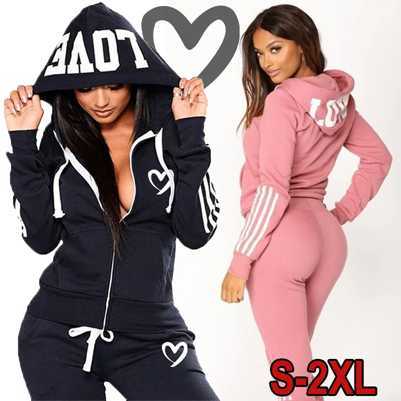 

2024 New Arrival Women's Cute Cat Hooded Outfits Hoodies and Jogger Pants High Quality Ladies Daily Casual Sports Jogging Suit