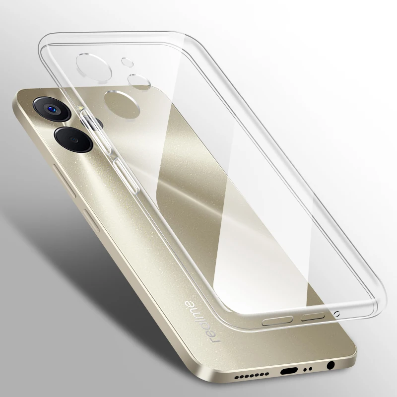 

Transparent Case Covers for Realme 10 10S 10T 4G Pro Plus 5G Soft Silicone Clear Realme10 10Pro+ Thin Shockproof Original Fundas