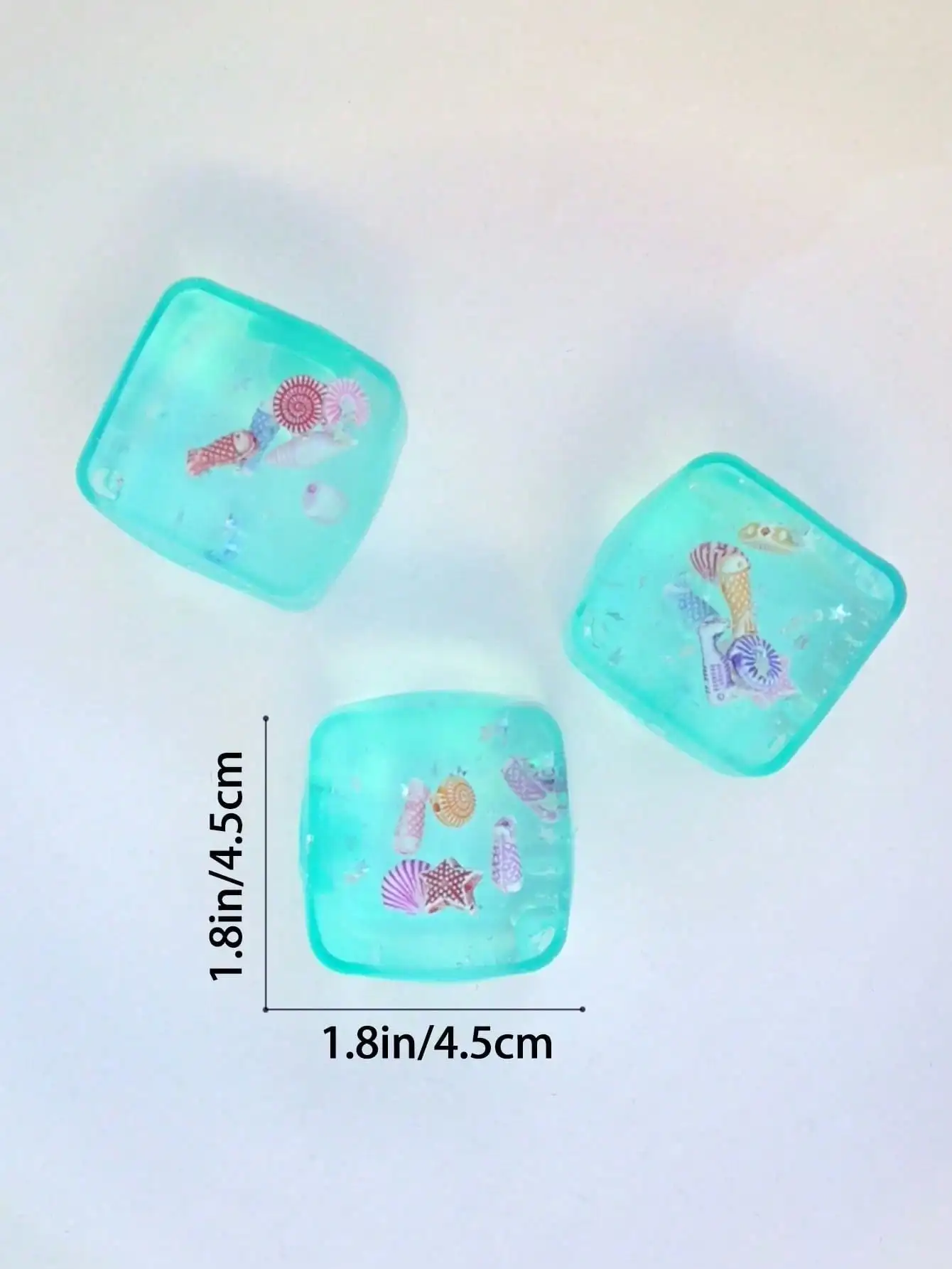 1Pc 3D Cartoon Cube Squishy Toy Realistic Simulation Block Model Creative Art Craft Geometric Sculpture Desktop Tabletop Display Miniature Ornament Sensory Fidget Stress Ball Relief Gift