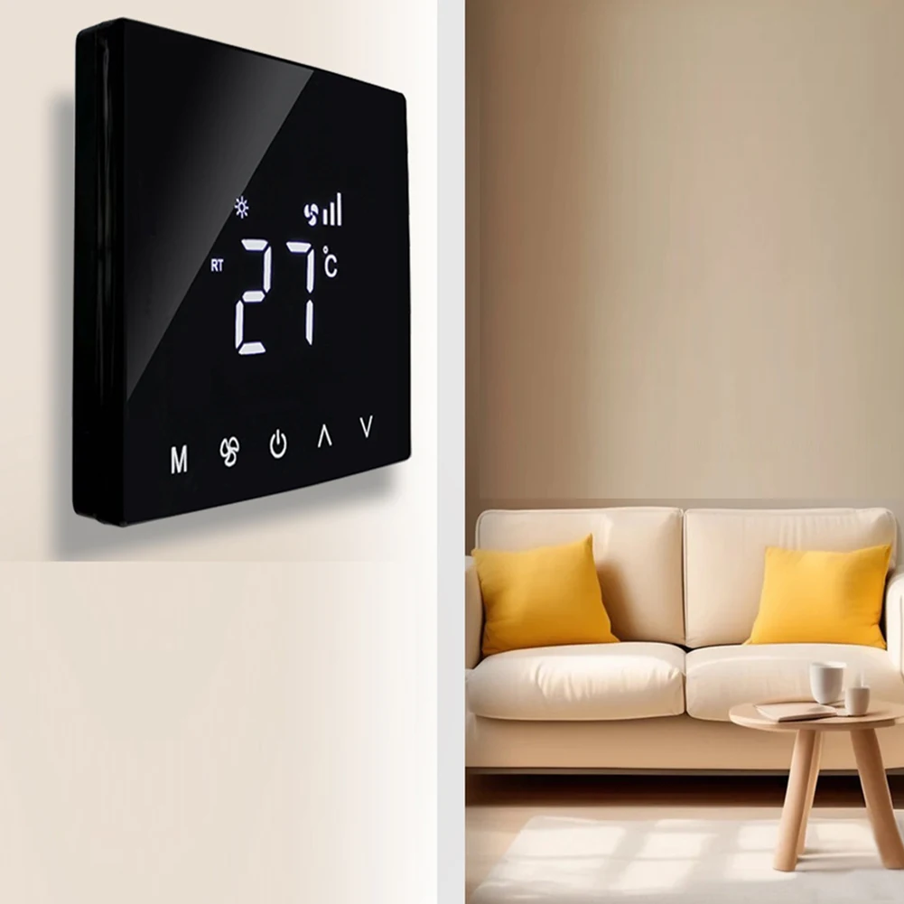 

Умный термостат, эффективное решение для контроля климата, электрическое подогрев пола, водяной/газовый котел, пульт дистанционного управления температурой ﻿