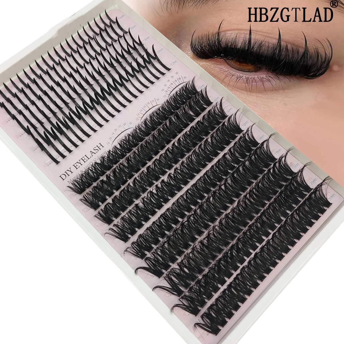Eyelash Extension Doll Eye - New 80D 100D eyelash group manga