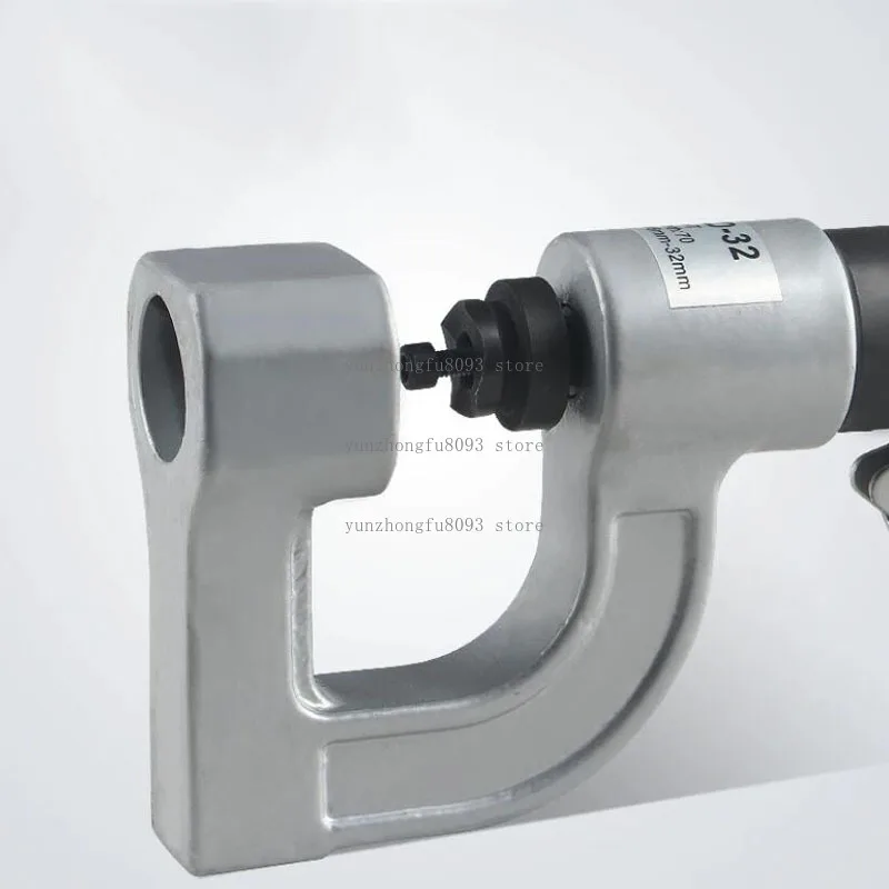 Split Hydraulic Hole Puncher, 6T Force Heavy Duty Punching Tool for Cable Tray Trunking Distribution Box Steel Sheet