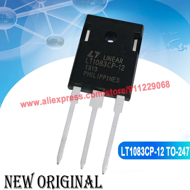 (2 Pieces) LT1083CP-12  TO-247 5V 7.5A