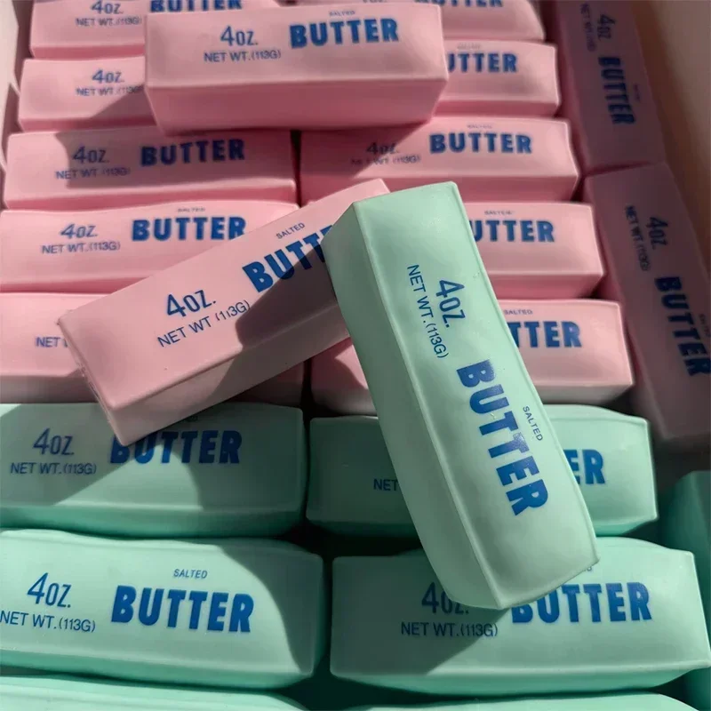 Butter-Stick-Quetschspielzeug, mit Mehl gefüllter DIY-Quetsch-Stressball mit runden Bausteinen, ASMR Anti-Stress-Handentspannung – Detail 9