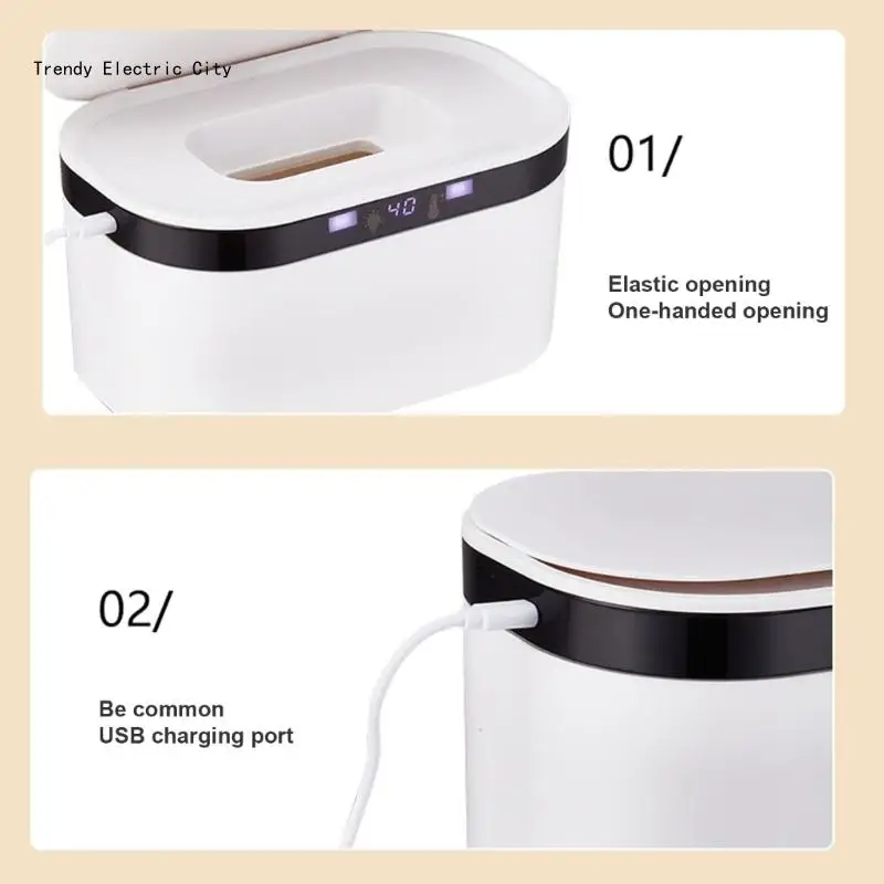 R9cd aquecedor lenços umedecidos para bebês, dispensador lenços umedecidos para bebês, aquecedor lenços umedecidos com