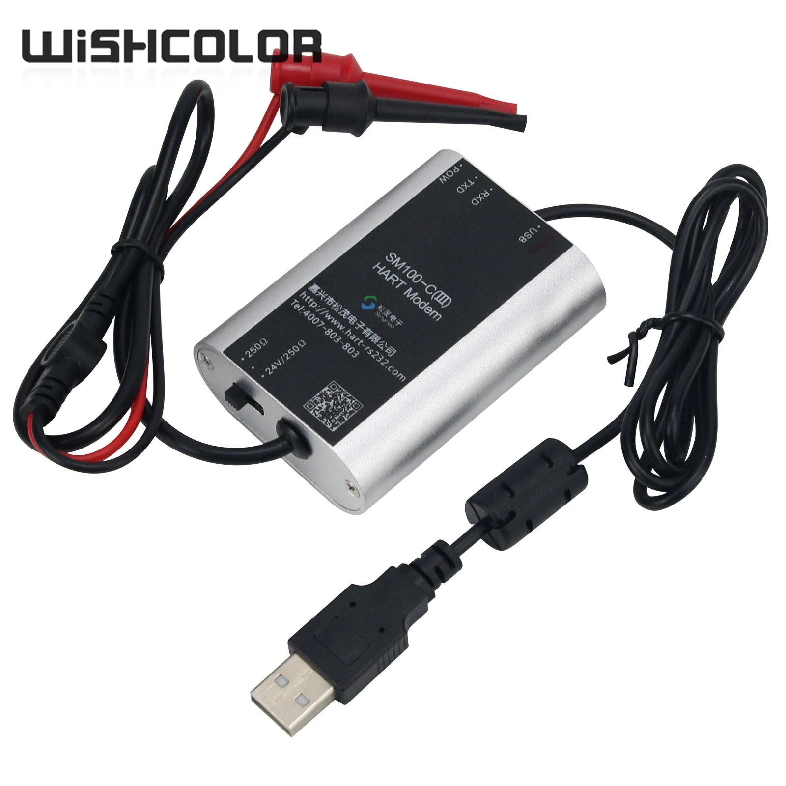 Wishcolor SM100-C (III) Versione standard Modem Hart Modem da USB a Hart HART Cat Supporta il debug delle APP mobile