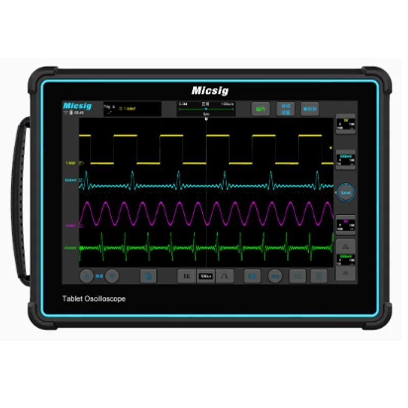 

ATO3004 Automotive Tablet Oscilloscope 10.1 Inch TFT-LCD Full Touch Operation Universal Probe Interface (UPI) Oscilloscope