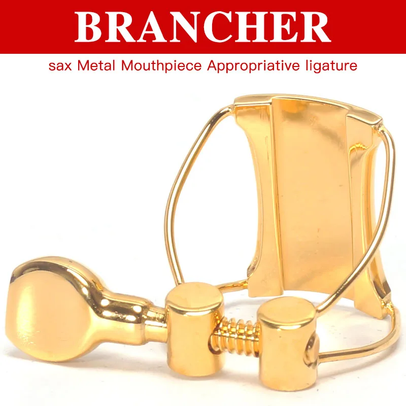 

Brancher sax Metal Mouthpiece Appropriative ligature Hat soprano alto tenor