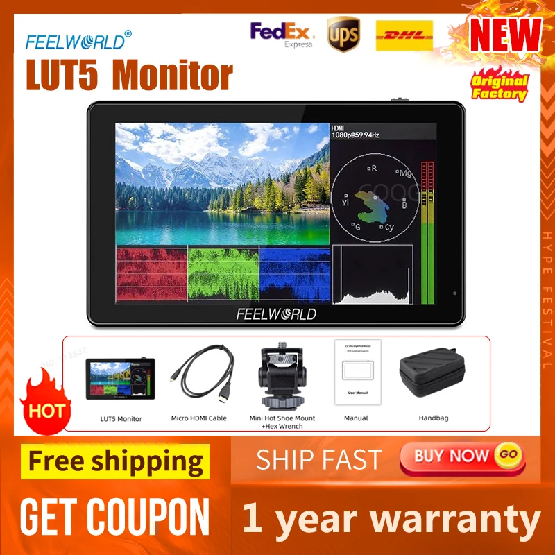 FEELWORLD Master MA5: The Ultimate Field Monitor for Professional