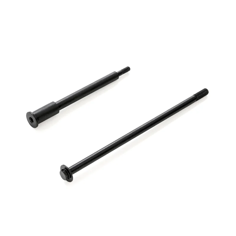FRIHA-Per LOSI 1/4 Promoto-MX Accessori di aggiornamento per moto Kit assi fissi per ruota anteriore posteriore in acciaio metallico