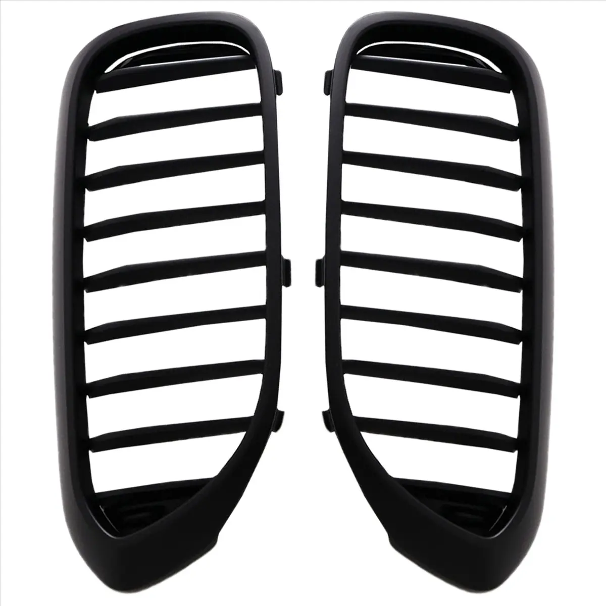 NCSMT Front Bumper Grilles Single Line Style Racing Grilles for BMW 5-Series G30/G31/G38 530i 540i 550i Single-Matte Black