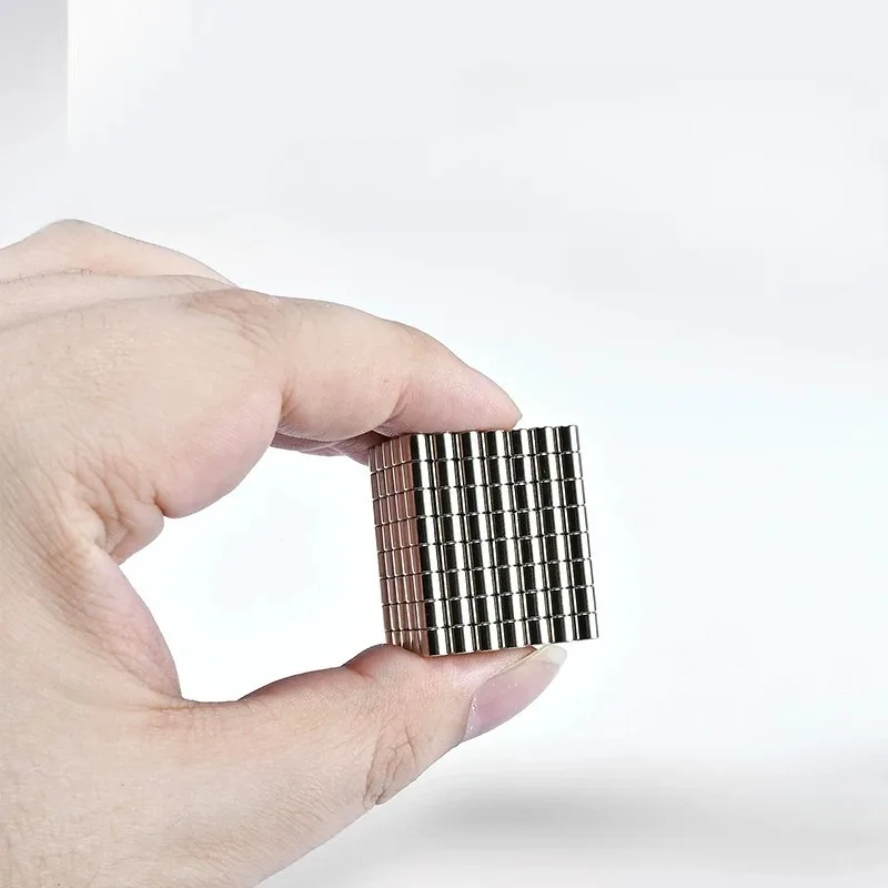 10pcs/lot Diameter 4mm N52 High-strength Small Round mini Cylindrical Magent Thickness 0.5-15mm