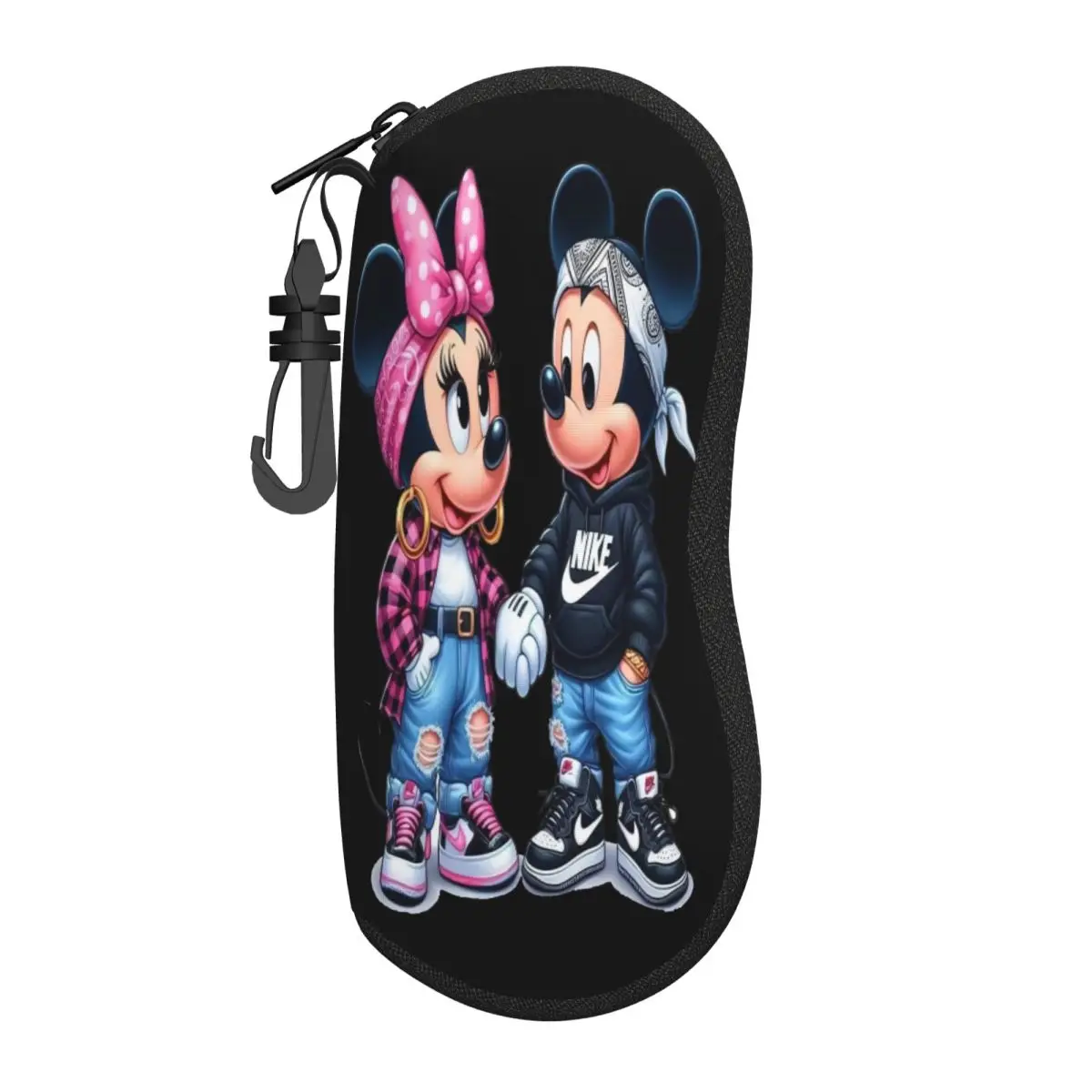 

Custom Mickey Mouse Anime Cartoon Shell Eyeglasses Protector Cases Cute Sunglass Case Glasses Bag