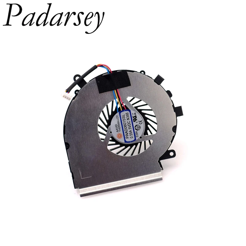 Pardarsey-ventilador de refrigeración de CPU con GPU, juego de enfriador de 4 pines para MSi GE62VR GE62VE GE72VR GP62VR GP62MVR GP72VR GL62M GL62VR MS-16JB