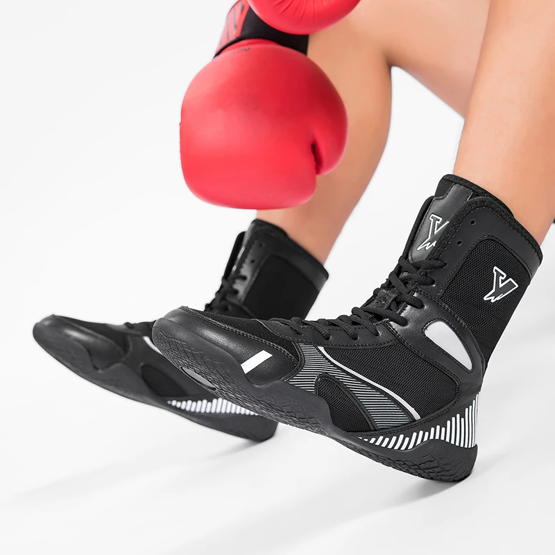 New summer hot sale professional strength fitness wrestling shoes boxing shoes sports shoes outdoor breathable wrestling boots