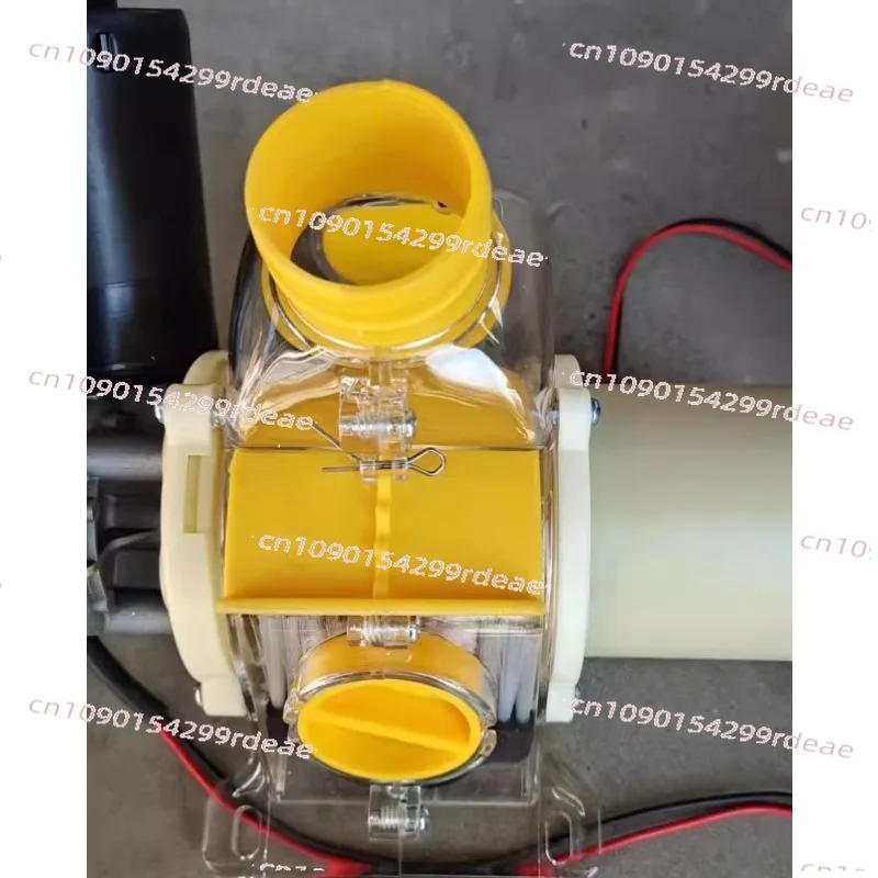 12V Electric Fertilizer Box Automatic Fertilizer Spreader Parts Feed Box for Corn Seeder Fertilizer Discharge