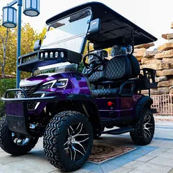 Legal Driving Electric Golf Buggy Golf Cart Electric  4 Wheel 4 Seater Golf Cart 60V Lithium Battery Electric Golf Cart