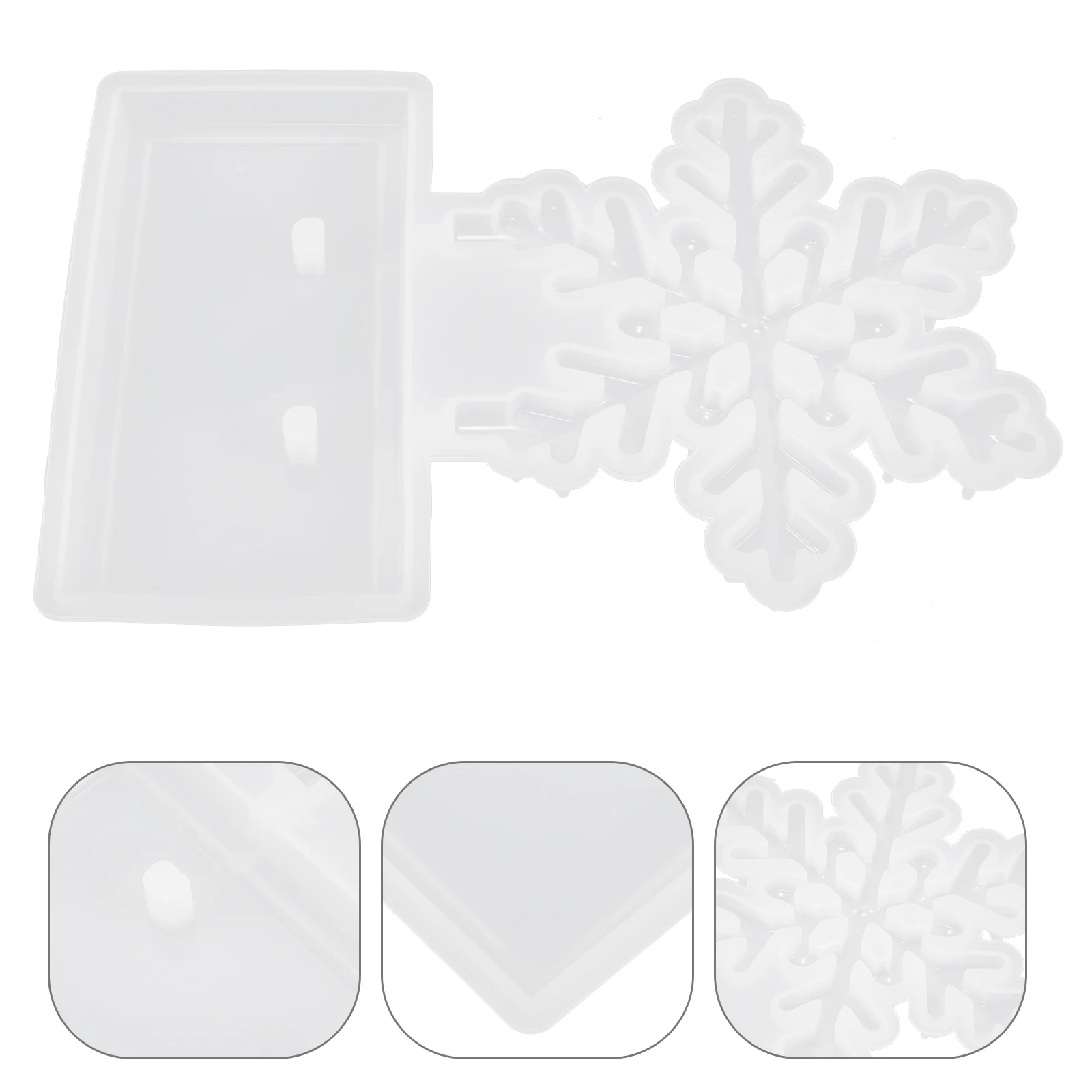 

Snowflake Ornament Mold Silicone Decorations Shape Epoxy Molds Fireplace Moulds