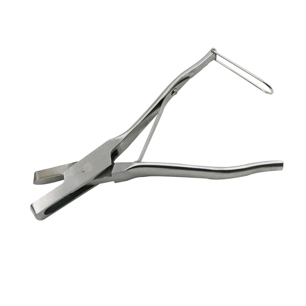 1 Pcs Pig Ear Tag Pliers Ear Clip Pig Stainless Steel U-shaped And V-shaped Equipment Farm Animal Ear Notch Numbering Tongs