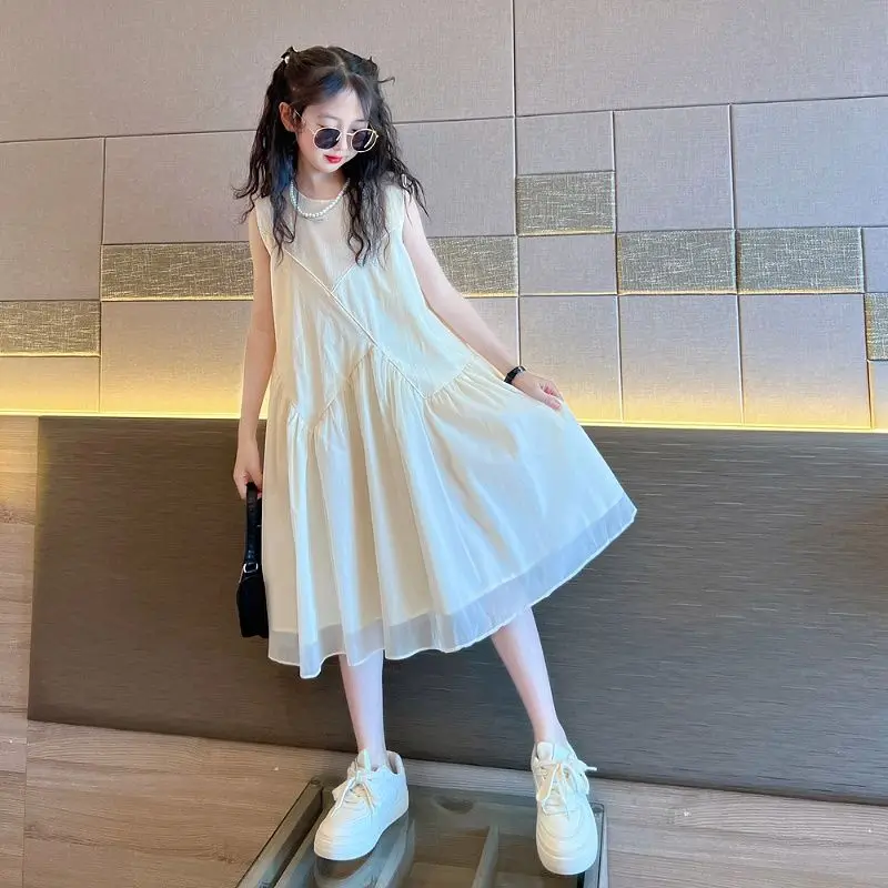 

Summer New Girls Dress Childrens Fashionable Long-sleeved Princess Dress Autumn Girl 3 7 Years 9 Casual Dresses 10 Clothes Park