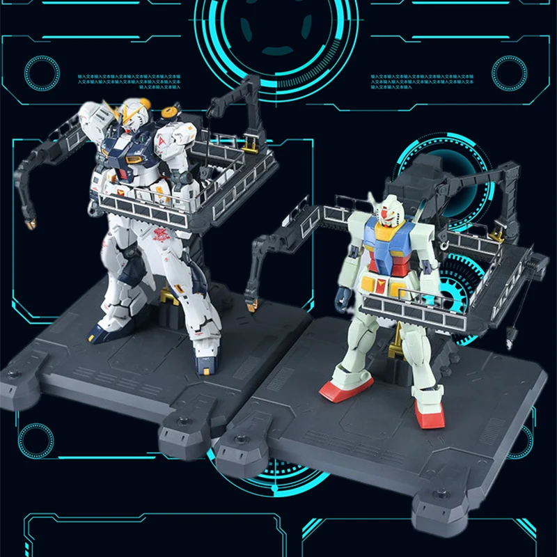 General Ms Hangar And Maintenance Dock Model Kit Anime Figure 1/144 Universal Platform Hangar Garage Stand DIY Show