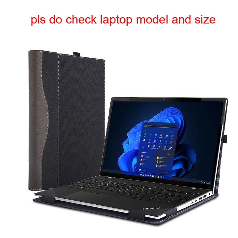 Laptop Cover For ThinkPad P1 Gen 9 16 Inch 2026 PC Case Bag P1 Gen 8 2025 Protective Shell ThinkPad P1 G7 2024 PU Leather Sleeve