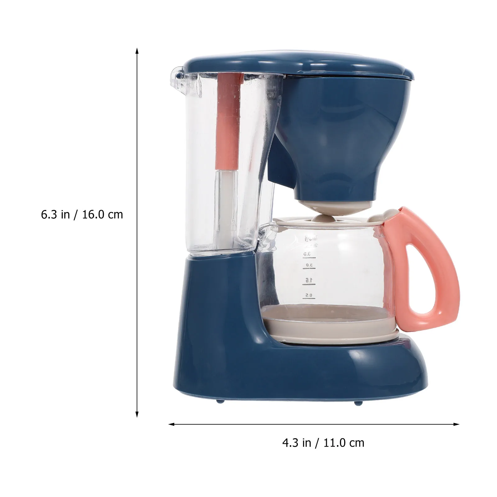 1Pcs Electric Coffee Machine Creative Kids Play House Educational Simulation Miniature Kitchen Appliance Home Decor