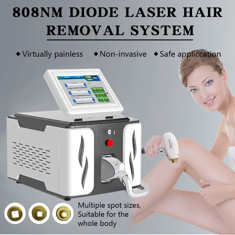 

2000W Painless Permanent Hair Removal Machine Portable Speed 808 Diode Laser Device For Salon