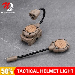 WADSN Tactical Airsoft Helmet Light Princeton Softair Lantern IR Red Dot LED Flashlight Tec Mpls 3 LED Light Weapon Rifle Lamp