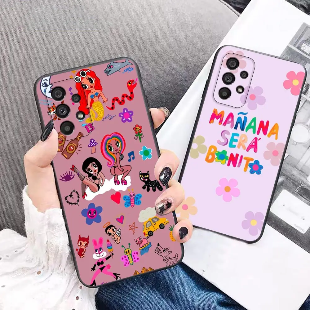 Karol G Manana Sera Bonito Case For Samsung A52 A72 A32 A90 A80 A72 A71 A70 A60 A54 A53 A51 A50 A42 A34 A33 A23 A22 A14 5G Cover