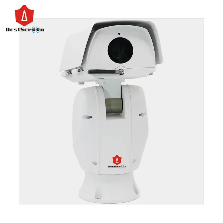 Long Range Thermal Imaging Camera  PTZ CCTV Camera  640*480 with 150mm Lens 6KM Detecting Distance