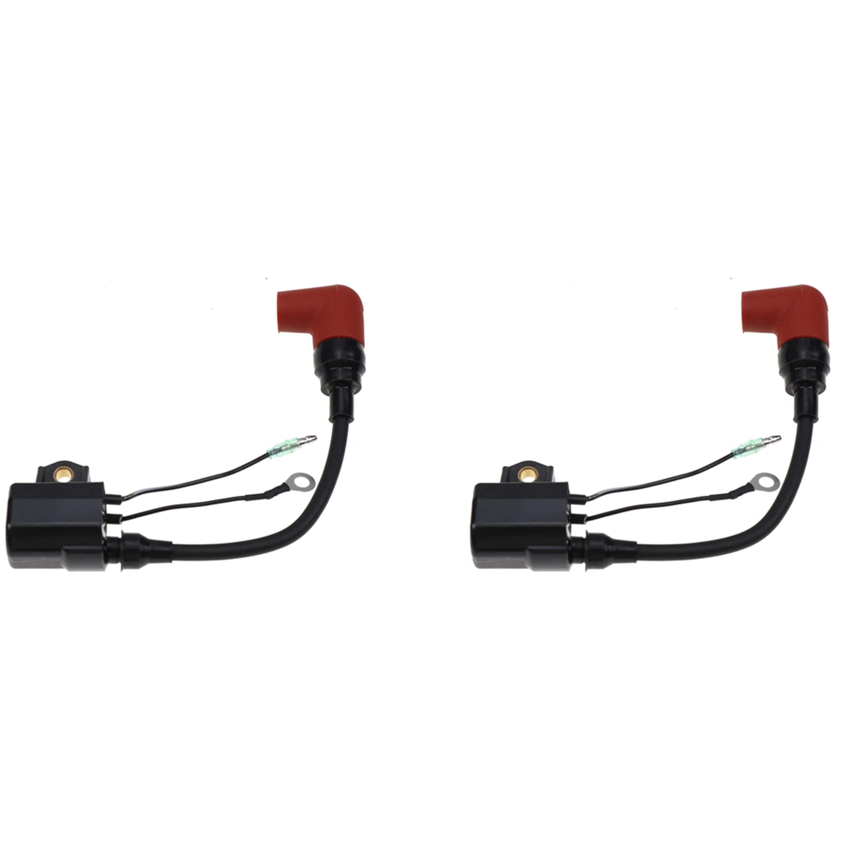 2X Ignition Coil 6H2-85570-00-00 697-85570-00-00 For Outboard 55HP 60HP 70HP 75HP 90HP 115HP 150HP Marine Engine-N30R