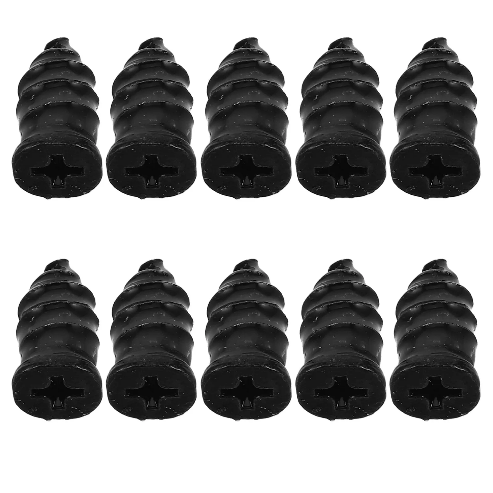 10Pcs Soft Rubber Tire Repair Nails Mushroom Shape Quick Puncture Plug for Electric Motorcycle Vacuum Tires Atv Car Truck